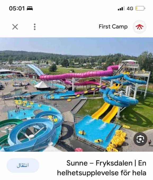 Swden Sunne Villa Bagian luar foto